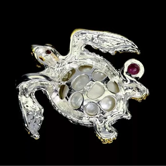 Charming Genuine Ruby Pearl Pendant
